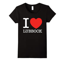 I Love Heart Lubbock Funny T-Shirt