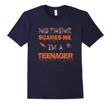 Nothing Scares Me I'm a Teenager Funny Halloween Tshirt