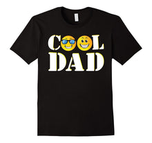 Cool Dad With Cute Emoji Funny T-Shirt Gift for Papa