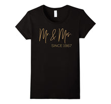 50th Wedding Anniversary 1967 Gift Ideas Couples T Shirt