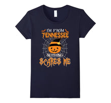 Tennessee - Nothing Scares Me Halloween Pumpkin Face Shirt