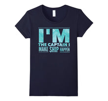 Captain Dad Boat Captain Shirt Father's Day T-Shirt