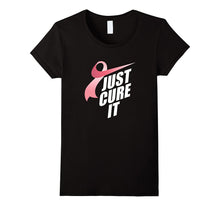 2017 Just Cure It Breast Fight Cancer Awareness Shirt Ribbon