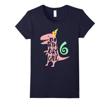 Birthday Girl 6 T Shirt- 6 Year Old Birthday Tee