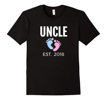 Men's Uncle Est. 2018 Tshirt - New Uncle Gift Tee Shirt