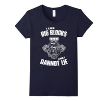 Funny Car Guy T-Shirt - I Like Big Blocks and I Cannot Lie