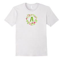 Initial Letter Monogram "A" T-Shirt