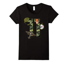 11th Birthday Camouflage Hero Army Soldier T-Shirt