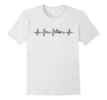 Brazilian Jiu Jitsu Heartbeat T Shirt MMA BJJ Pulse EKG Tee