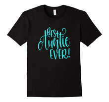 Best Auntie Ever Shirt Cool Aunt Gift Niece Nephew Kids Sis