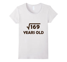 13 Year Old Boy or Girl Birthday Shirt Gift, 169 Square Root