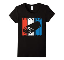 Retro RWnB Burritos Silhouette T-Shirt