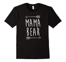 Mama Bear T-Shirt Family Portrait With Papa and Baby Bear