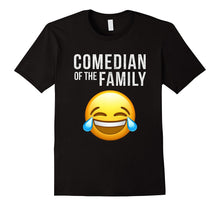 Birthday Gift T-Shirt | Comedian of the Family Emoji Shirt