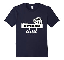 Proud Python Dad Snake Reptile T-Shirt