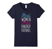 Real Woman Women Play Fantasy Football Mrs Champion T Shirt