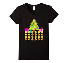 Cute Christmas Advent Calendar Emoji Ornament Gift T Shirt