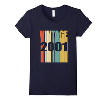 Retro Vintage 2001 T-Shirt 16 Yrs Old Bday 16th Birthday Tee