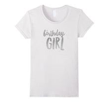 Birthday Babe Bday Girls Womens Silver T-Shirt