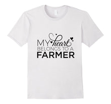 Farmer Wife Shirt- Heart Belongs to a Farmer, Farmer Gift