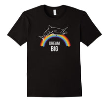 Funny Tee - Shark Unicorn Rainbow - Dream Big T-Shirt