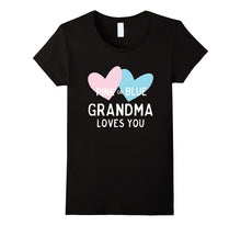 Pink or Blue Grandma Loves You Tshirt for Gender Reveal