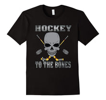 Cool Fun Hockey to the Bones T-Shirt Tees