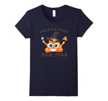 I'm Just Here for Poo Tee Emoji Emoji Poop Halloween T-Shirt