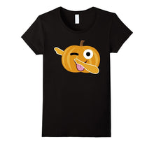 Halloween Pumpkin Emoji Dabbing Funny T-Shirt