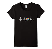 Heartbeat Love Autism Shirt