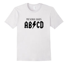 Rock N Roll ABCD Preschool Rocks T Shirt for Kids Adults