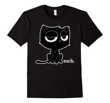 Funny Meh Cat T-Shirt - Cute Kitty Tee Shirt
