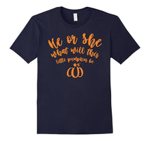 He or She What Will This Little Pumpkin Be T-Shirt