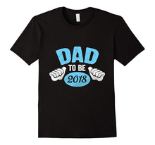 Mens Dad to Be of a New Baby Boy Baby Shower 2018 T-Shirt