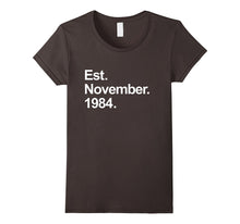Est November 1984 Shirt Awesome 33rd Birthday Gifts TShirt