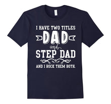 Mens World's Best Step Dad Parent T-Shirt