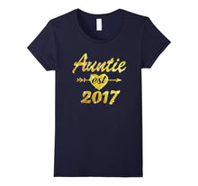 Auntie Shirt Promoted to Auntie Est 2017 Shirt