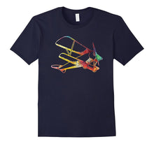 Flying Airplane Digital Art T-Shirt for Airplane Lovers