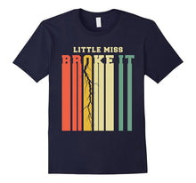 Classic Vintage Retro LITTLE MISS BROKE IT TSHIRT