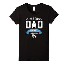 First Time Dad Tee Dad to Be Father's Day T-Shirt Baby