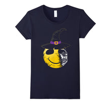 Halloween Emoji T Shirt Smiley Face Skull Smile Skeleton Tee