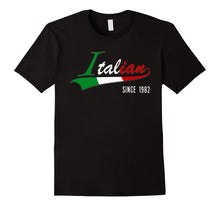 35th Birthday Gift Shirt Italian Since 1982 35 Years Old