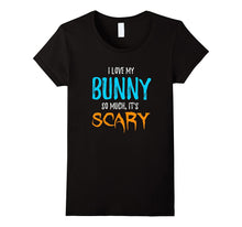 I Love My Bunny T-Shirt as Rabbit Lover Scary Halloween Gift