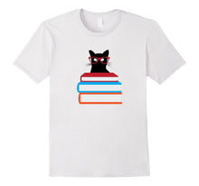Cool Cat Tshirt for Bookworms Women Girls and Kids