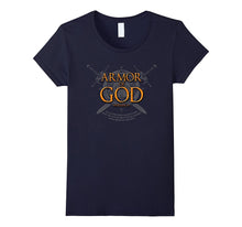 Put on the Whole Armor of God Christian Gift T-Shirt