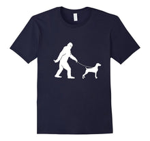 Bigfoot Fun Weimaraner Shirt Funny Cute Sasquatch Dog Gift