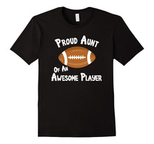Football T-Shirt Proud Aunt of Awesome Player Shirt