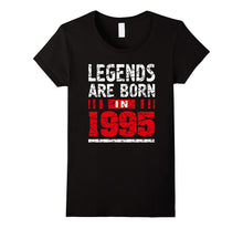 22nd Birthday T-Shirt Gift Legends Are Born in 1995 Tee Cool