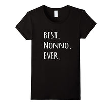 Best Nonno Ever Tshirt Italian Word for Grandpa T Shirt