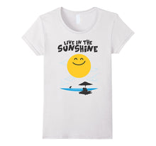 Live in the Sunshine T-Shirt - Fun Summer Beach Tee